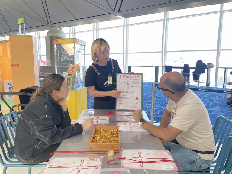 把祝福連繫在旅程之間：良木教育機場「新年如意結工作坊」活動回顧